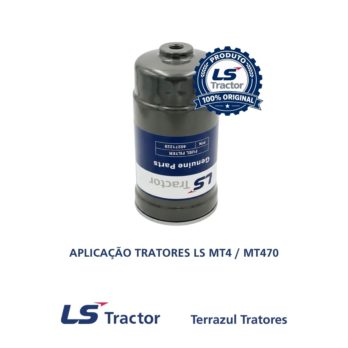 Filtro de Combustível Diesel 40271228 P/ ...